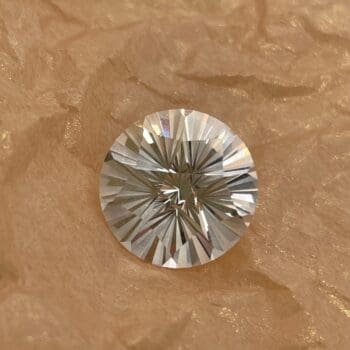 Quartz star cut table facets - Clear 270-1277 loose